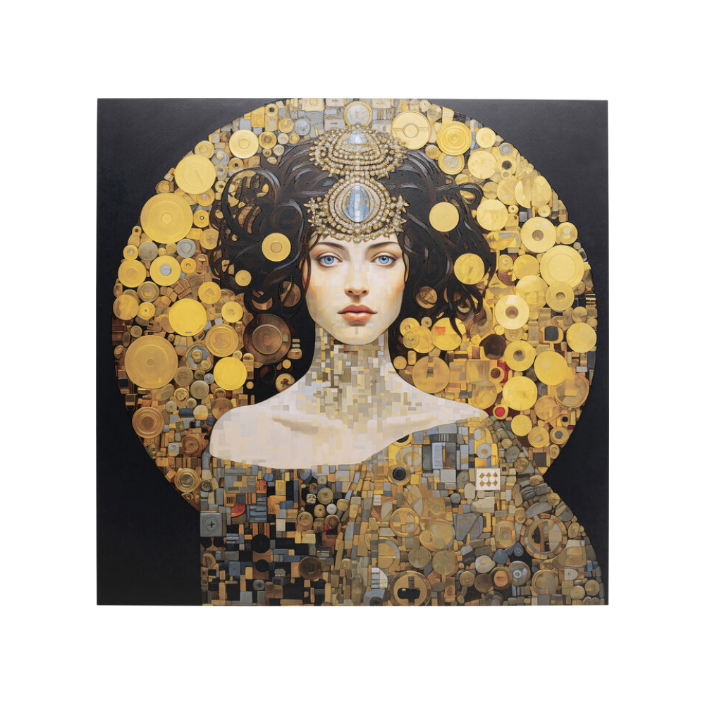 Obraz szklany - ART NOUVEAU LADY – Kare Design
