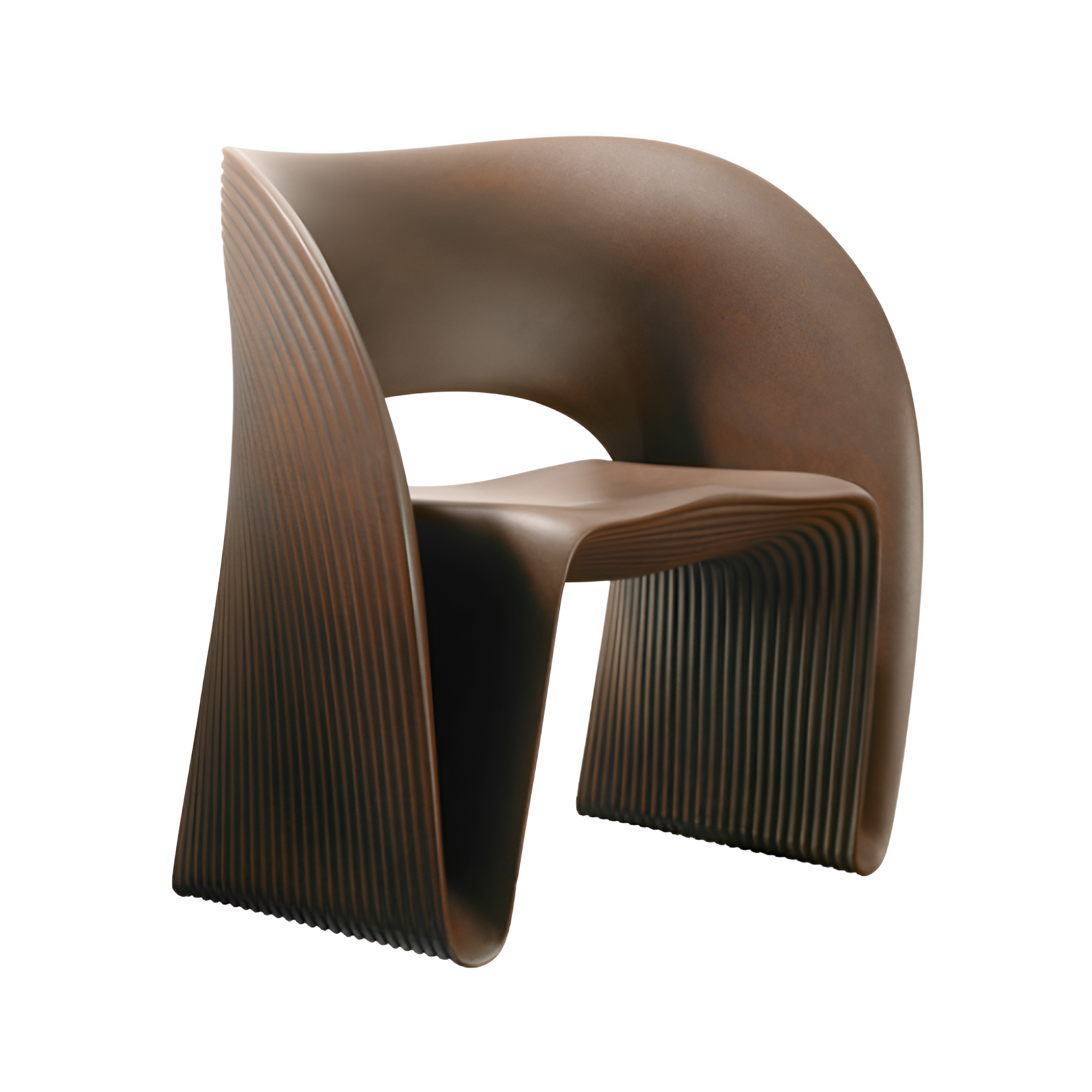 RAVIOLO armchair brown