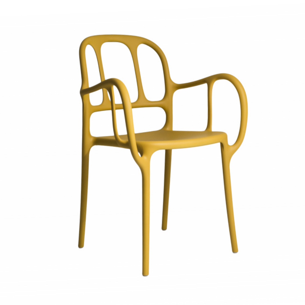 Buitenstoel MILA geel