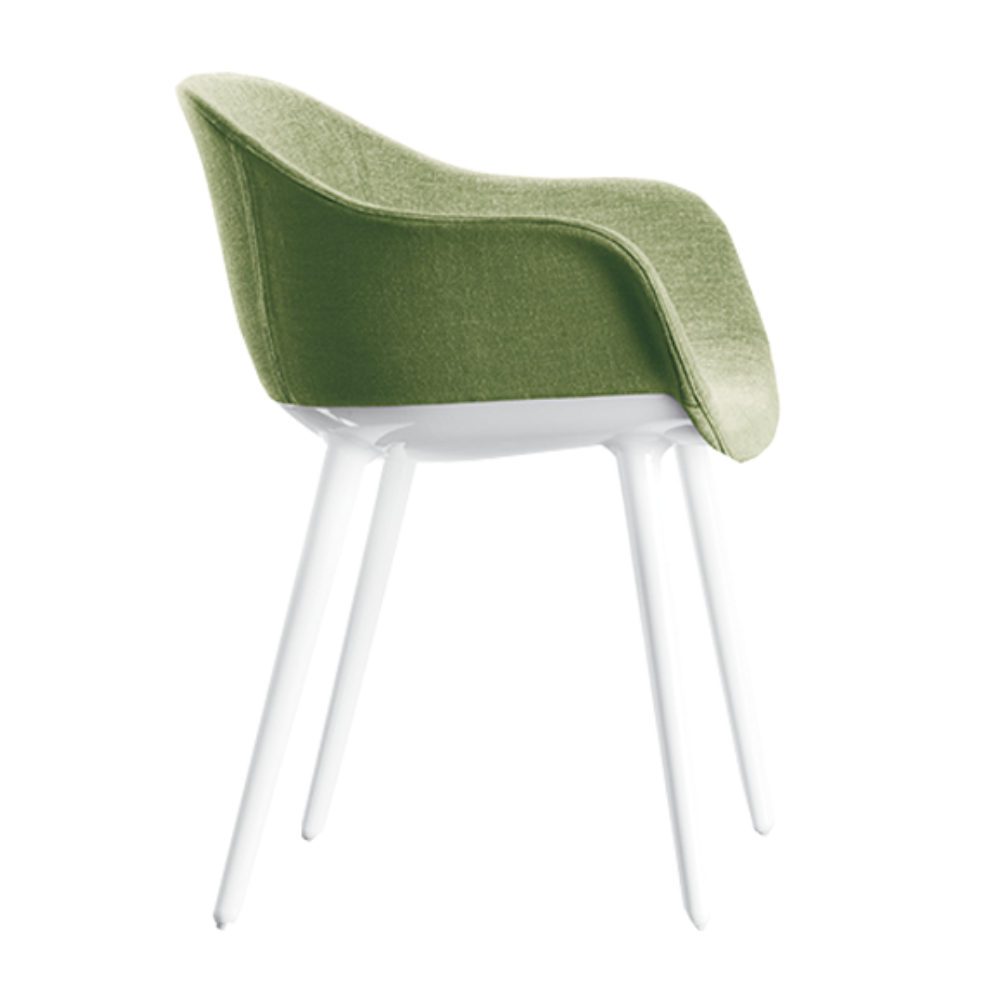 Stoel CYBORG LADY groen met witte basis
