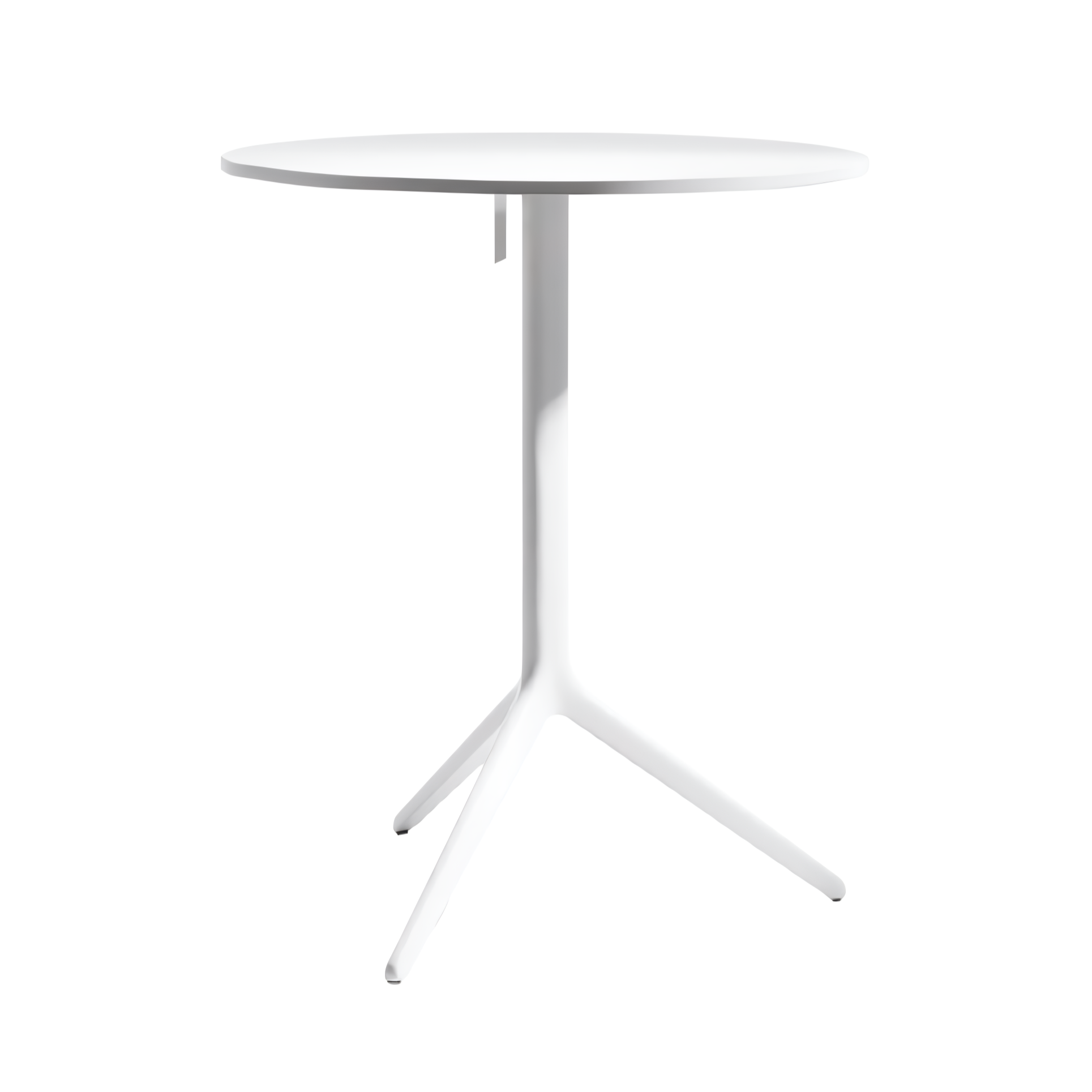 CENTRAL runder Gartentisch weiß