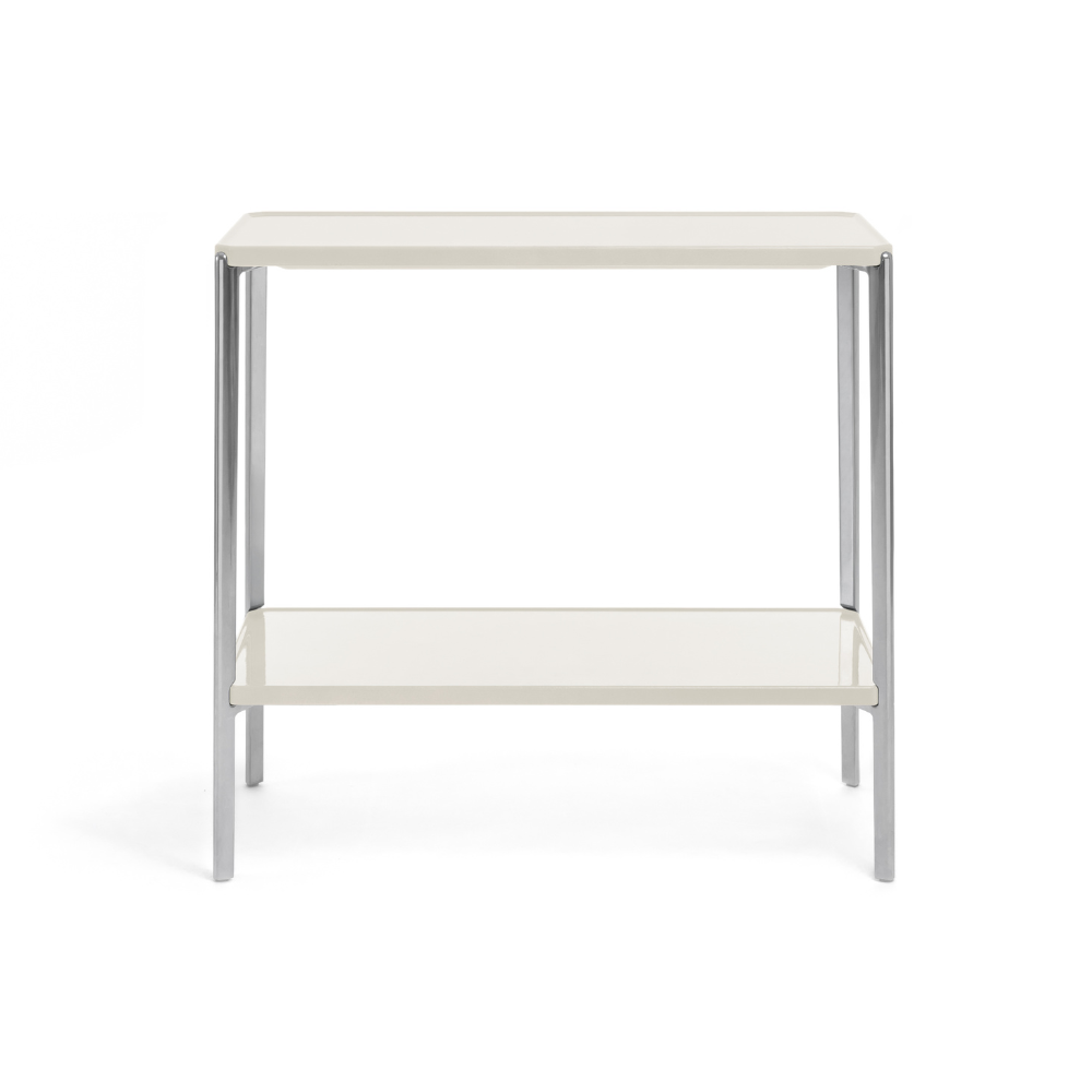 TAMBOUR cream concrete shelf