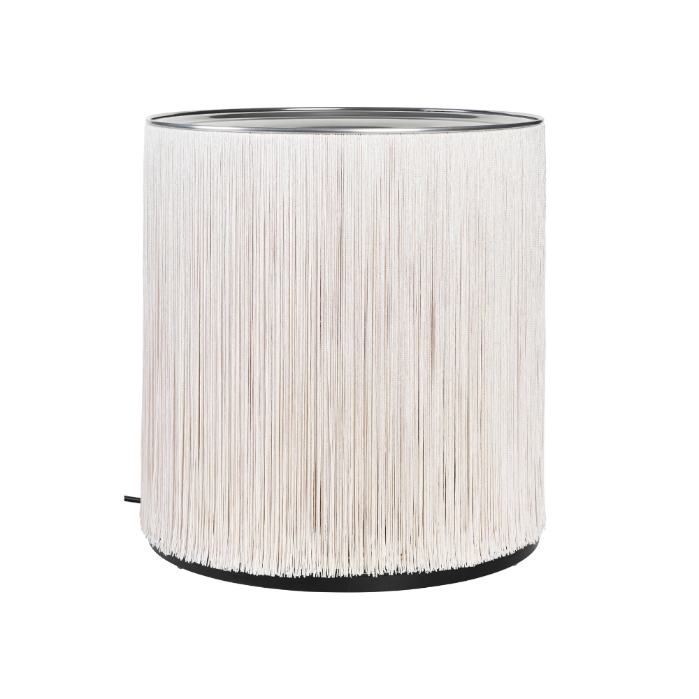 Floor lamp MODEL 597 polished aluminum