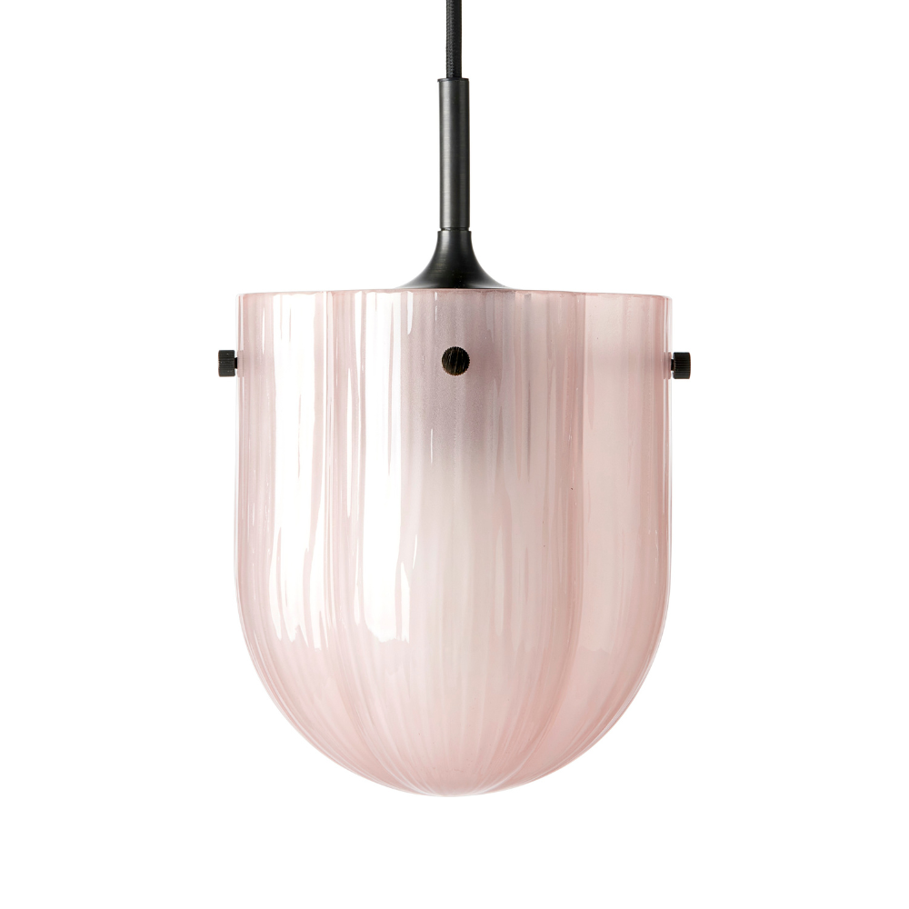 Hanglamp SEINE roze glas