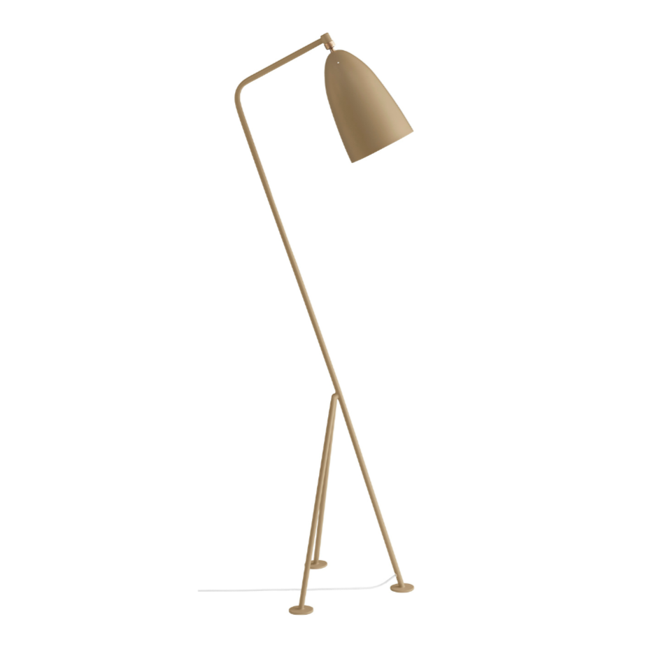 Driepotige vloerlamp GRÄSHOPPA olijfgroen