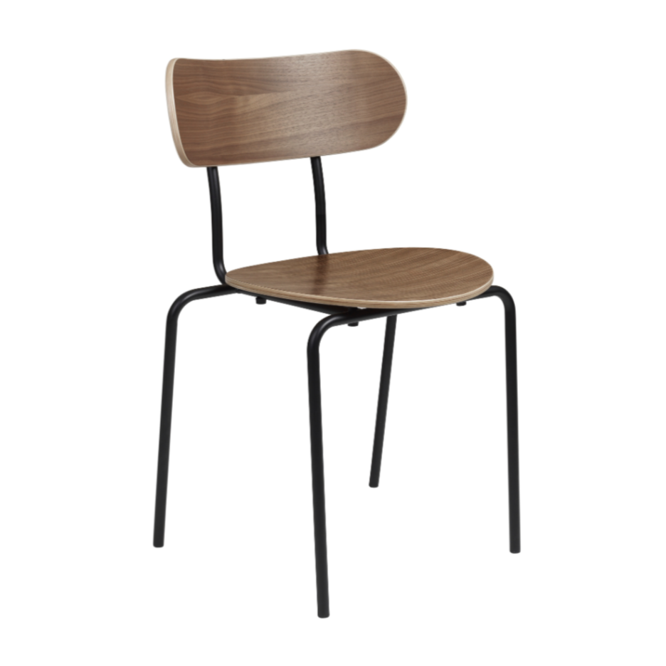 Stoel COCO notenhout