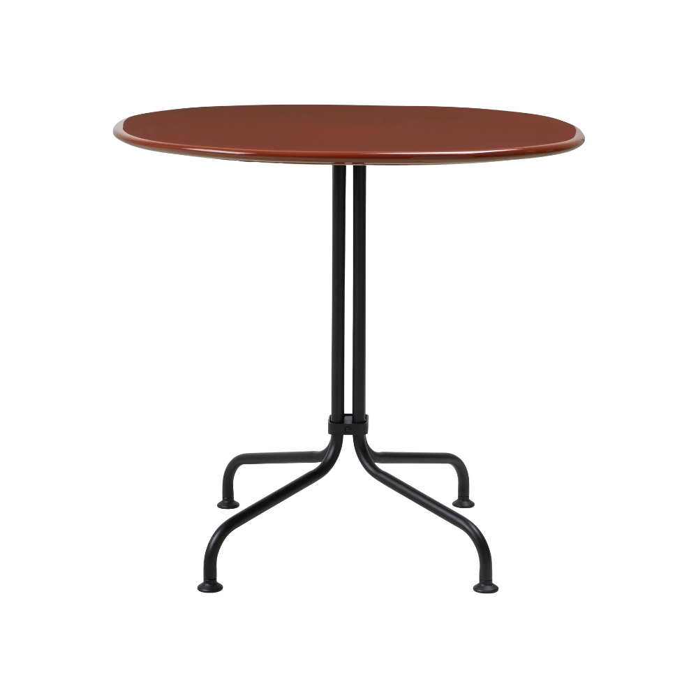 CARMEL Garden Table Burgundy Ceramic