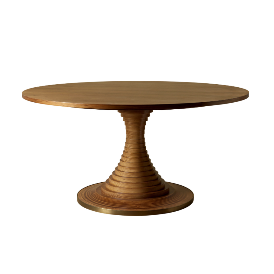 Ronde tafel TAVOLO notenhout