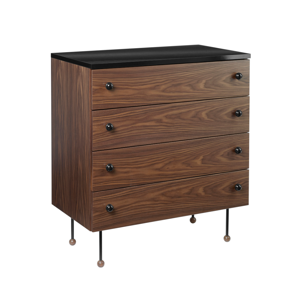 Kast 62 notenhout