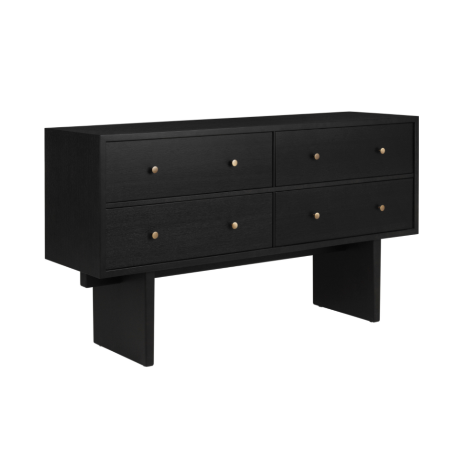 Commode PRIVATE zwart eikenfineer