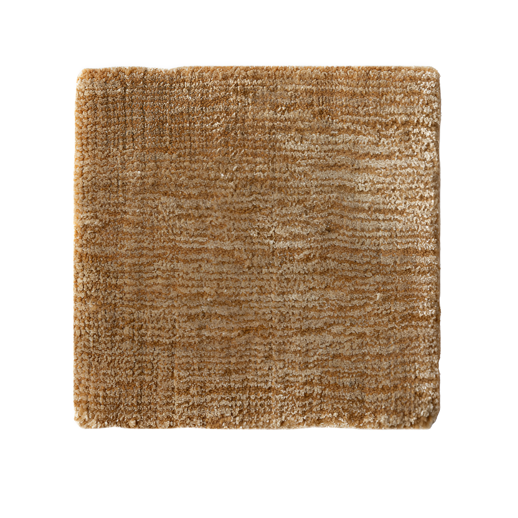 GUBI Teppich in Karamell mit langem Flor