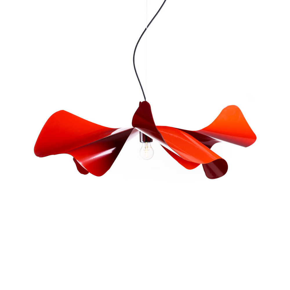 Hanglamp PAPAVERO rood