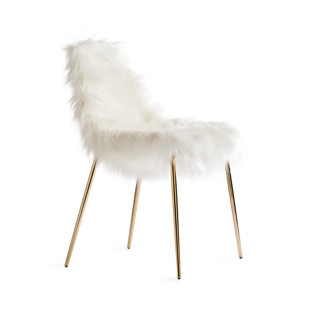 Stoel MAMMAMIA FUR wit