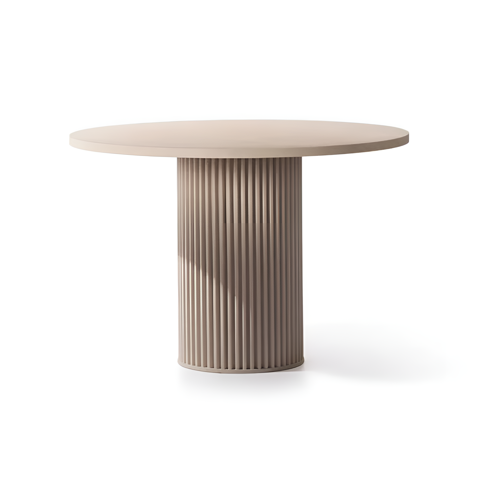 Ronde buiten tafel HERCLE beige