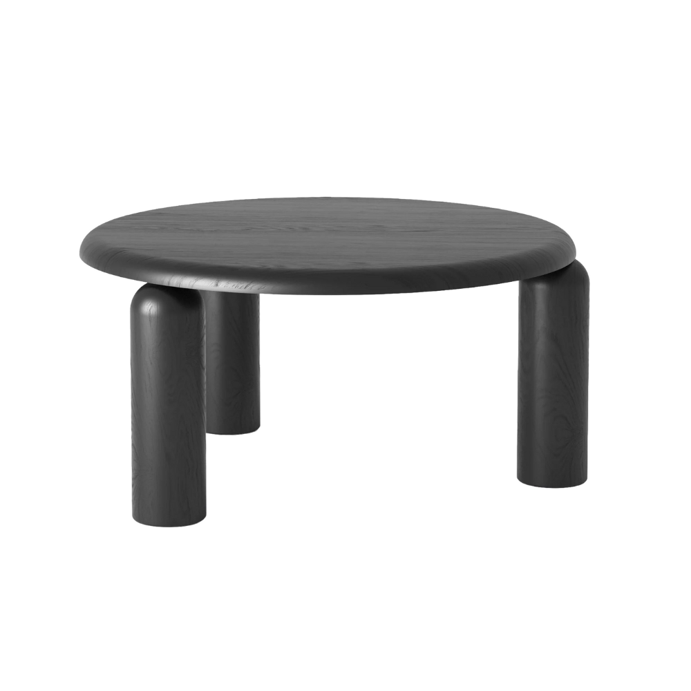 Couchtisch NEO aus schwarzem Eschenholz