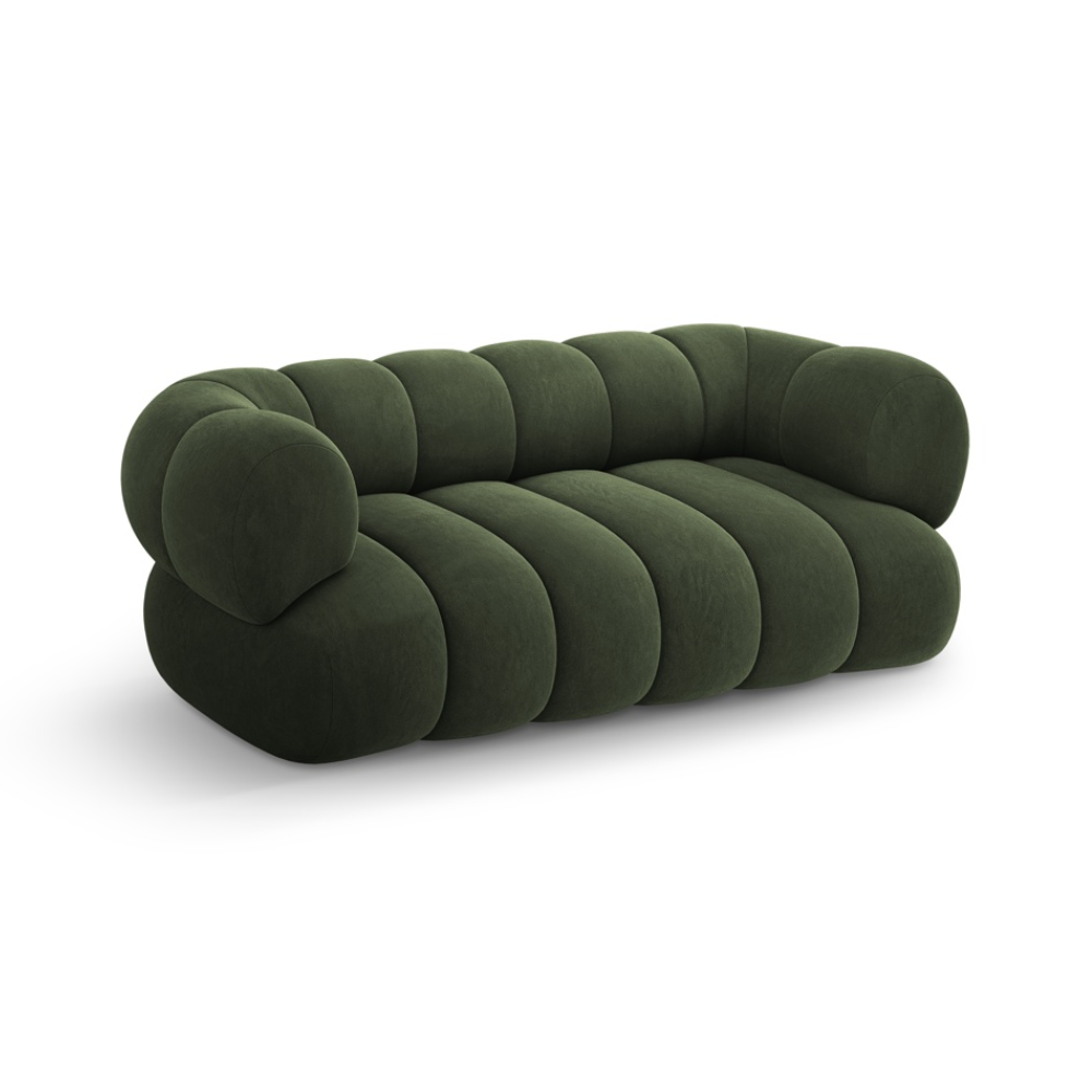 2-seater velvet sofa KOGE green