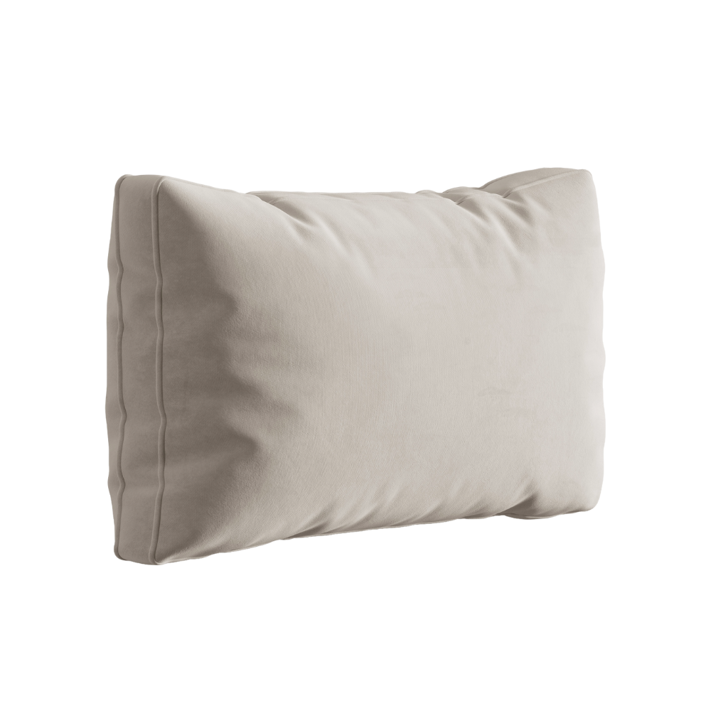Velvet cushion KEMI beige