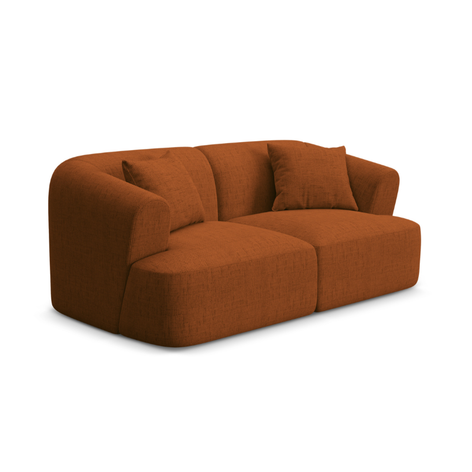 Sofa 2-zits CAMPI baksteen szenil