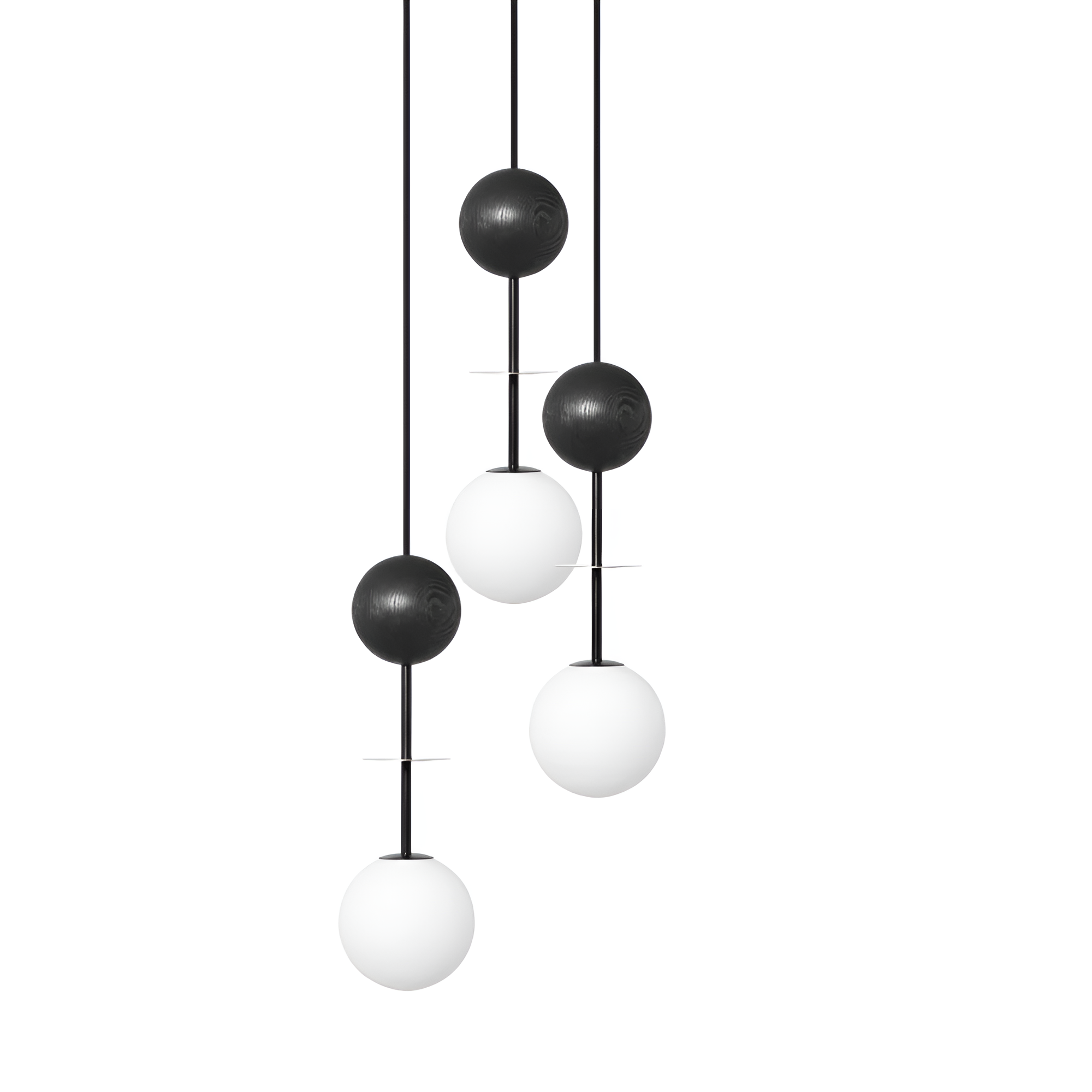 OIO black ceiling lamp
