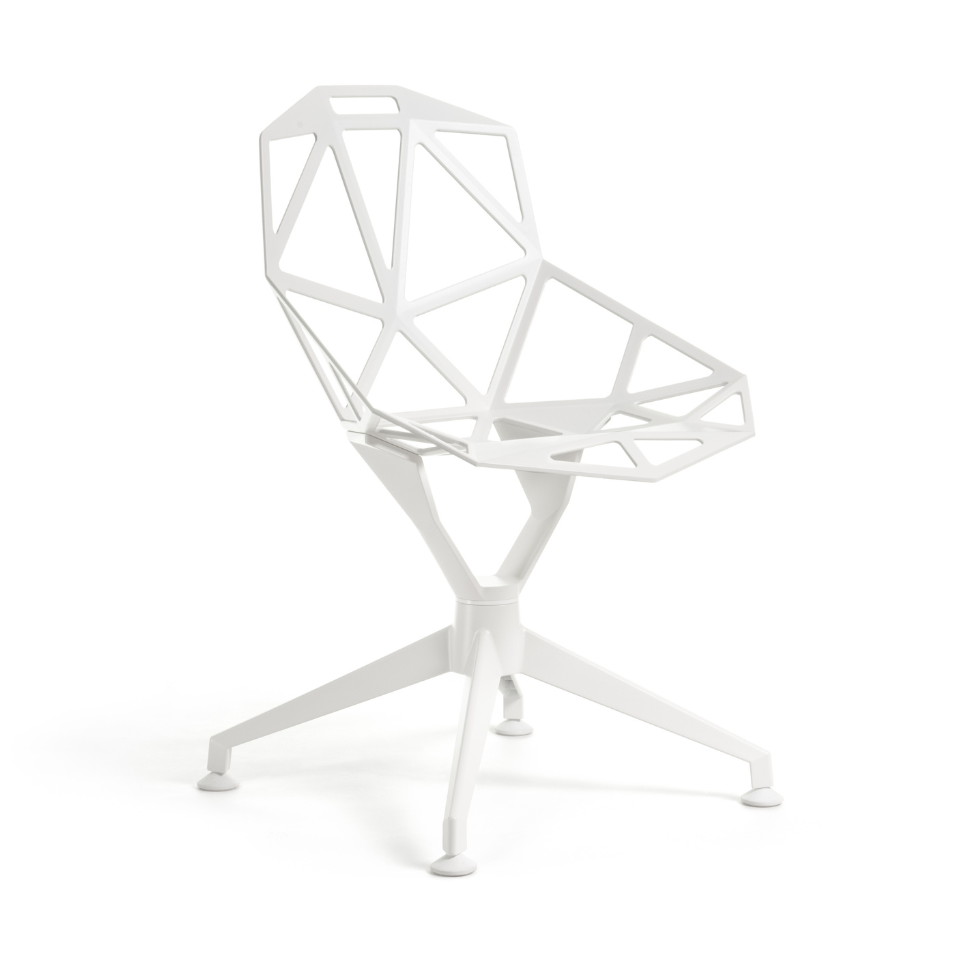 Draaistoel CHAIR_ONE_4STER wit