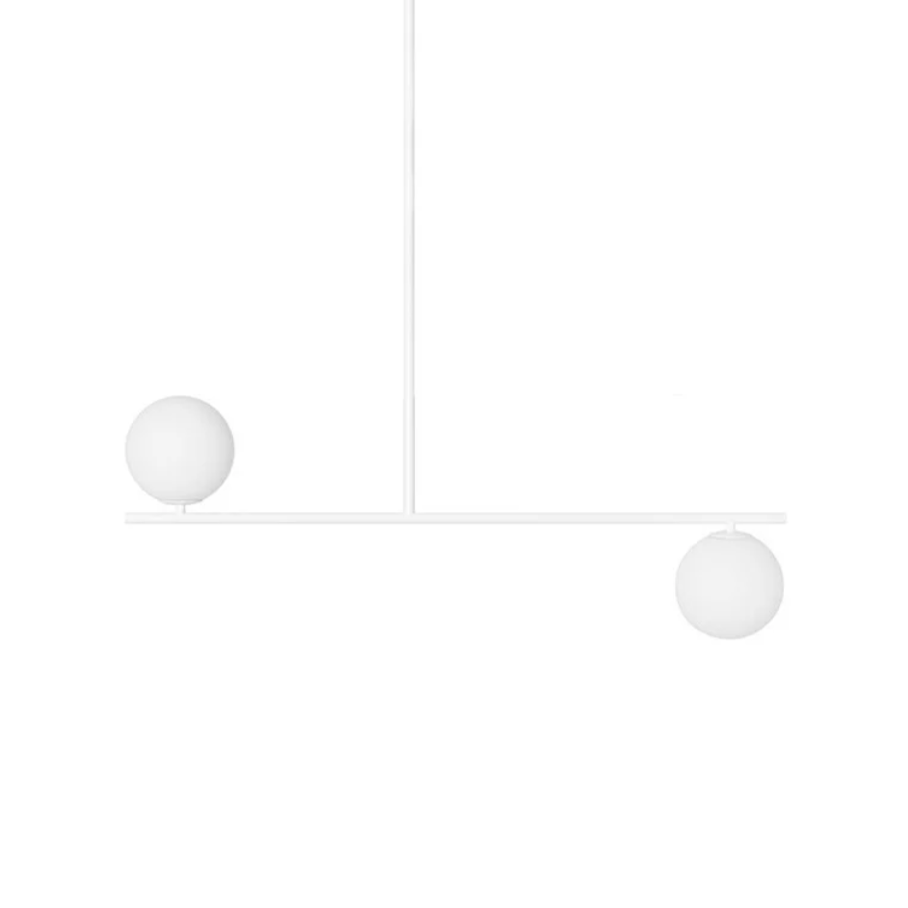 Deckenleuchte mit zwei Punkten SUGURI weiß