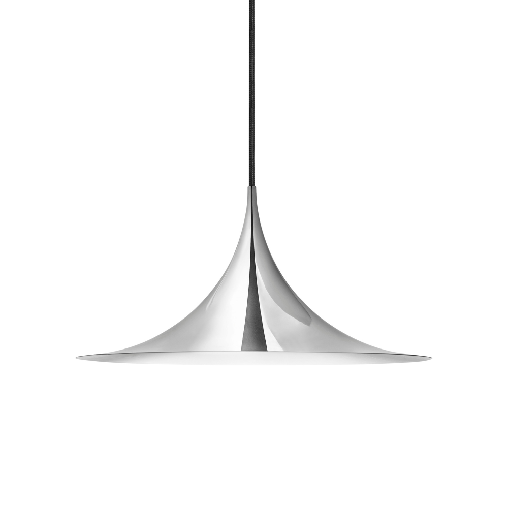 Hanglamp SEMI chroom