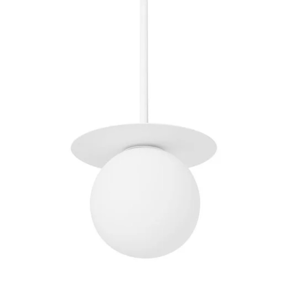 BORRA weiße Hängelampe