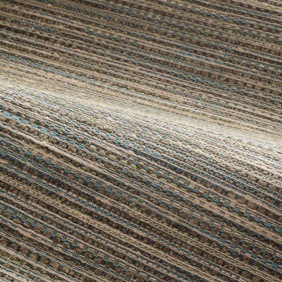 Structuurtextielbehang dat canvas imiteert VAGAR - TOPAZE / GRÈGE beige met goud