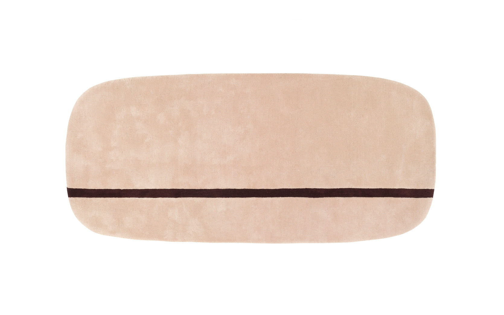 Ovale tapijt OONA roze