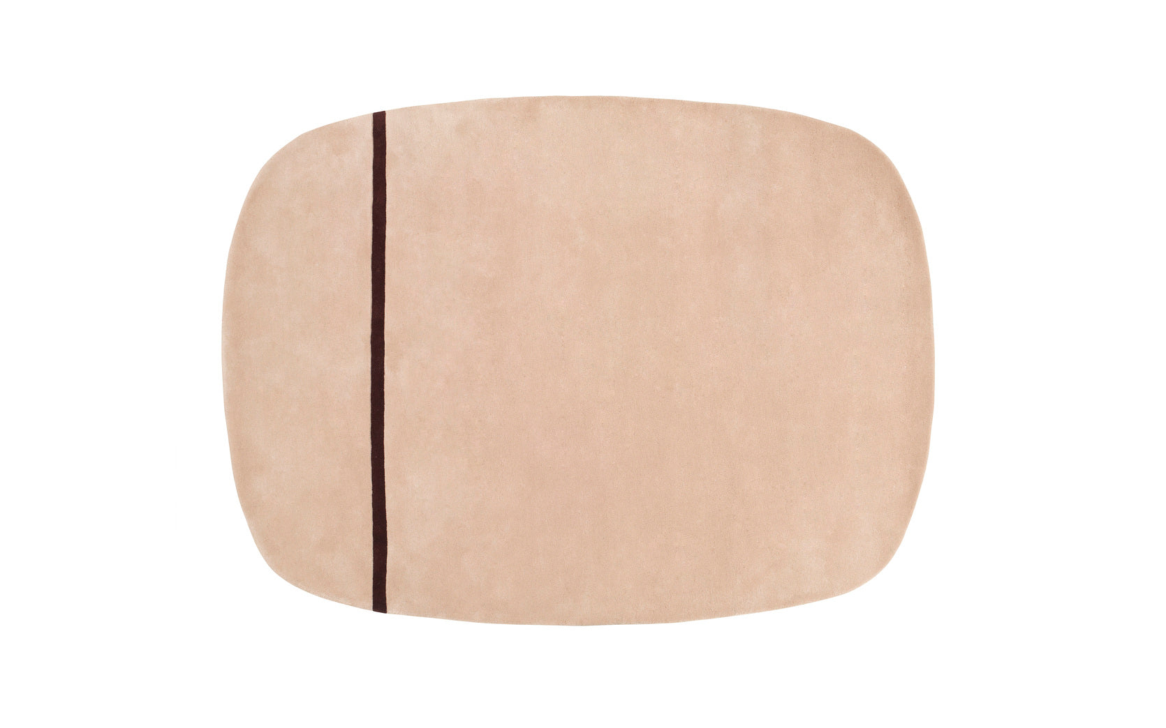 Ovale tapijt OONA roze