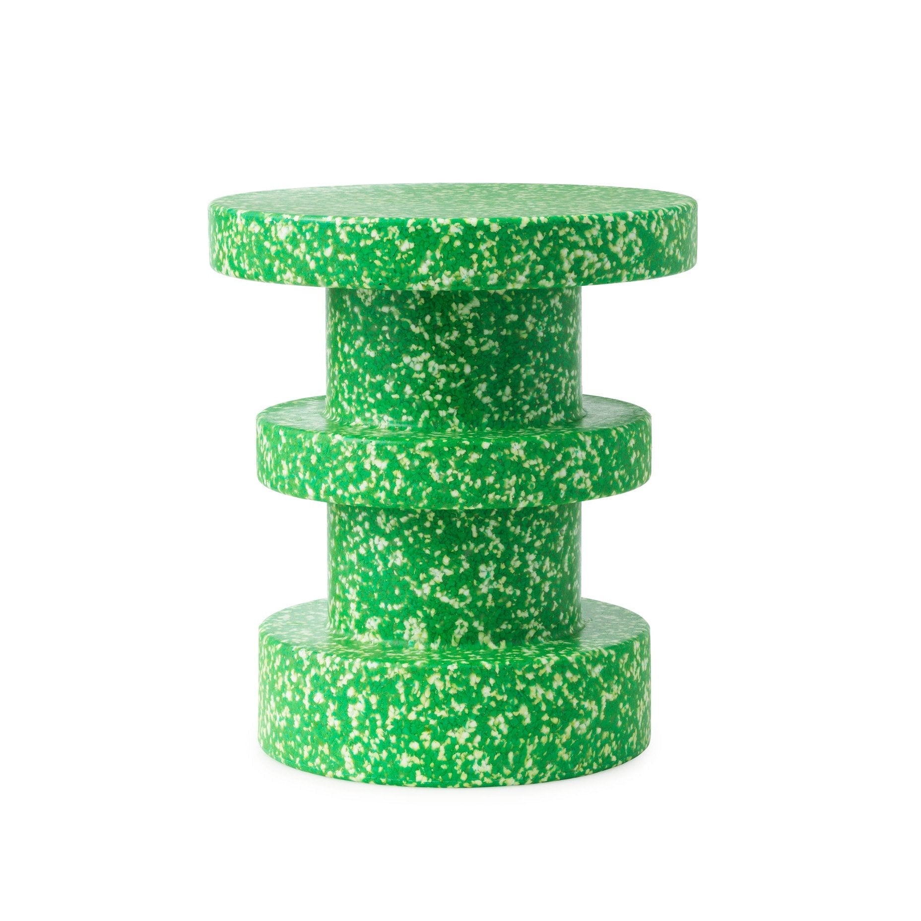 Stolik boczny BIT STACK zielony – Normann Copenhagen