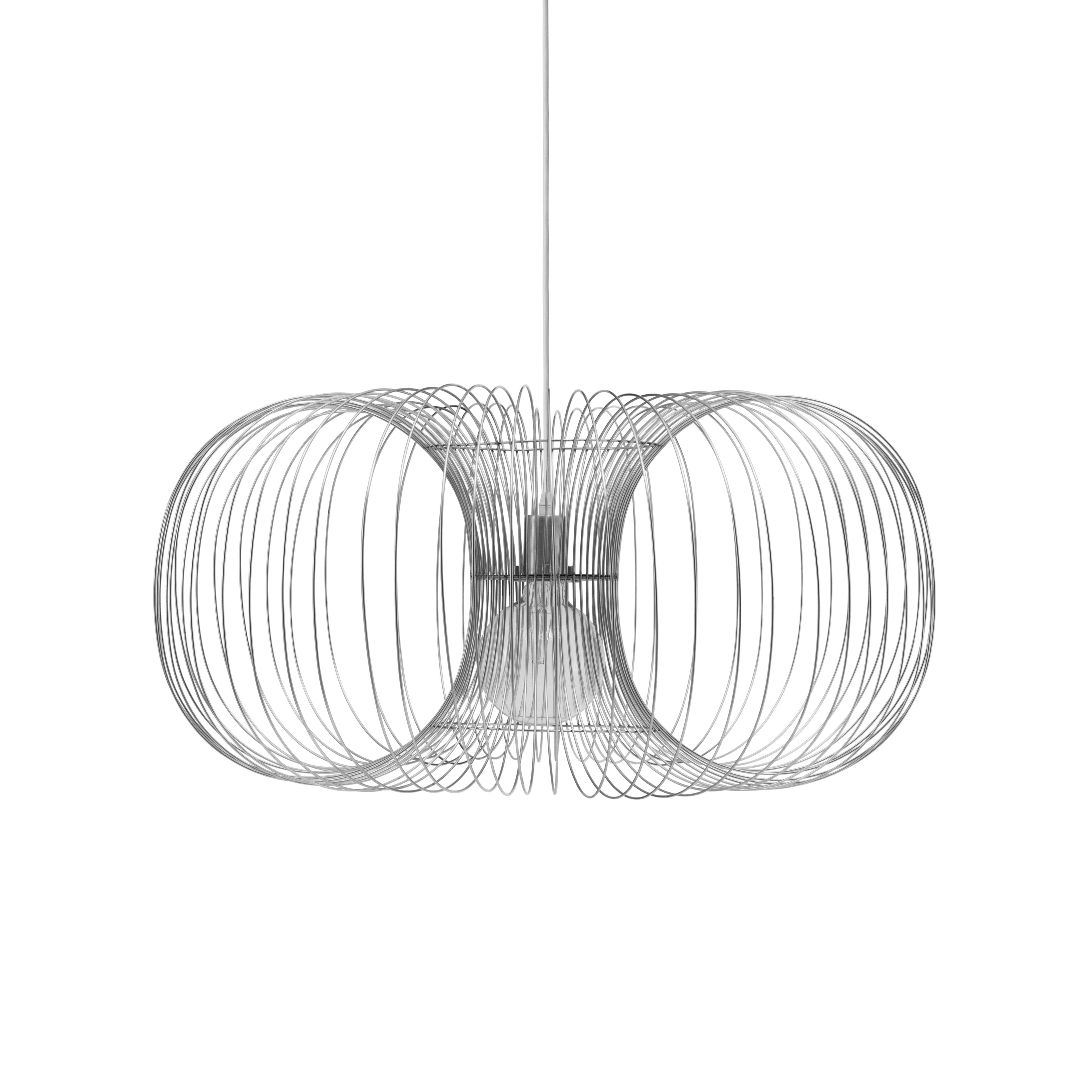 Hanglamp COIL roestvrij staal