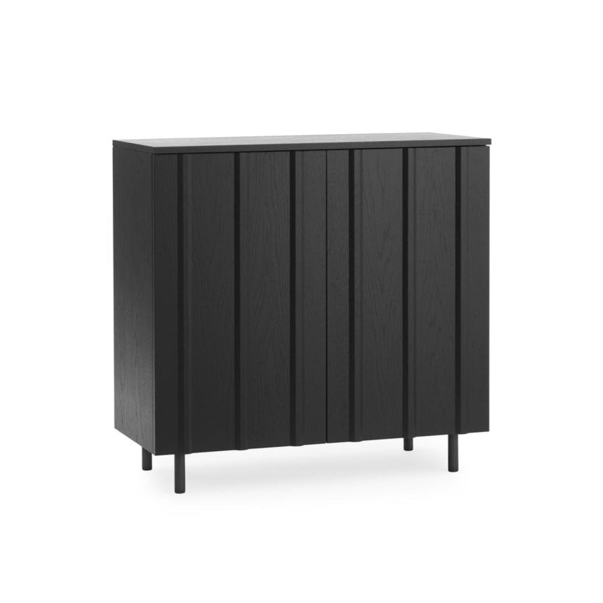 RIB cabinet black oak veneer