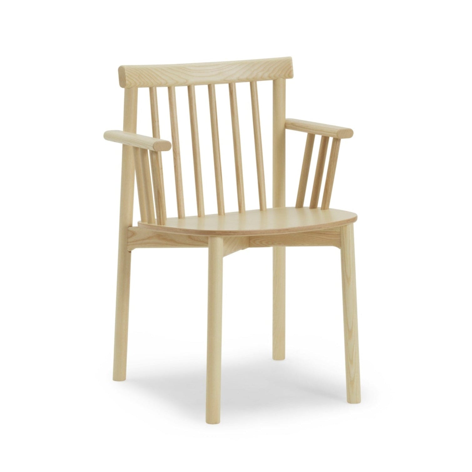 Fauteuil met armleuningen PIND essenhout