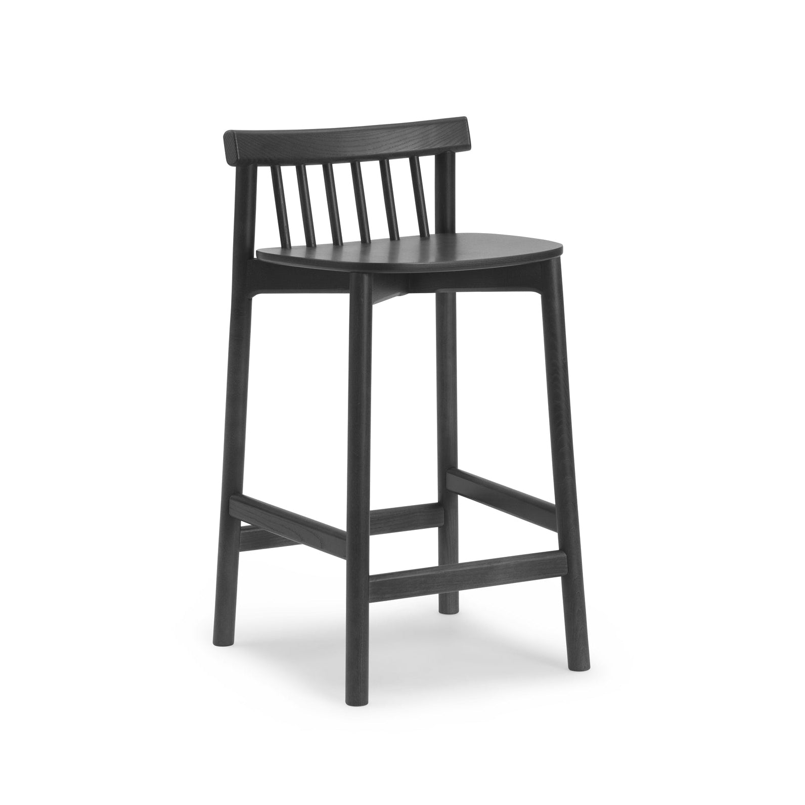 Pind bar chair black ash veneer
