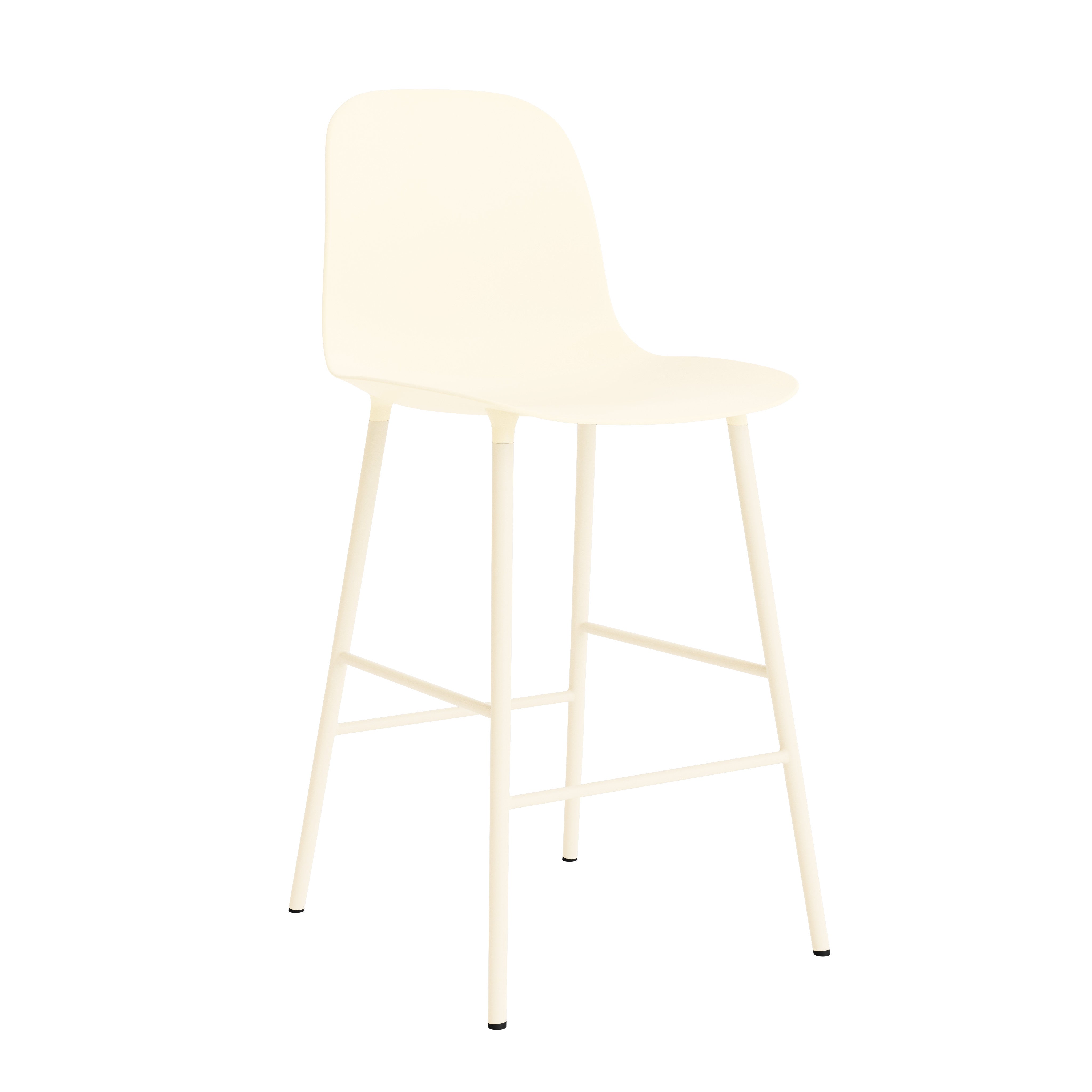Krzesło barowe FORM kremowy – Normann Copenhagen