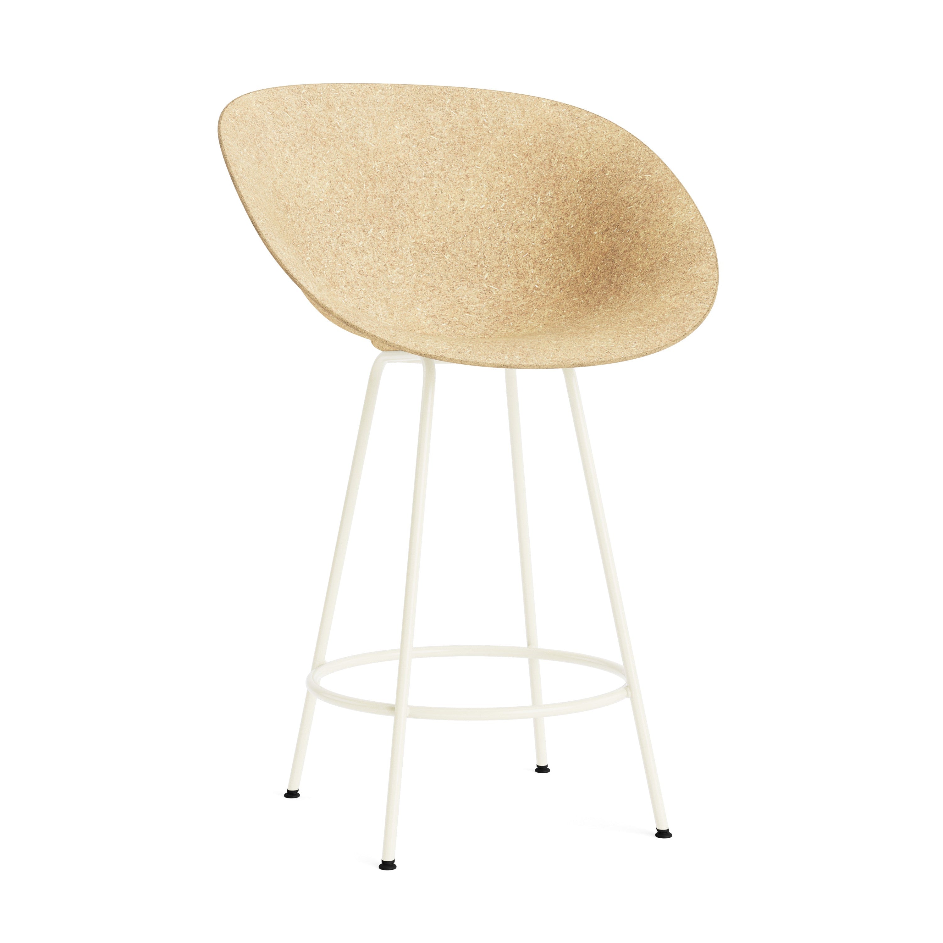 Sessel Bar Stuhl Stuhl Stuhl beige mit einer Creme Basis