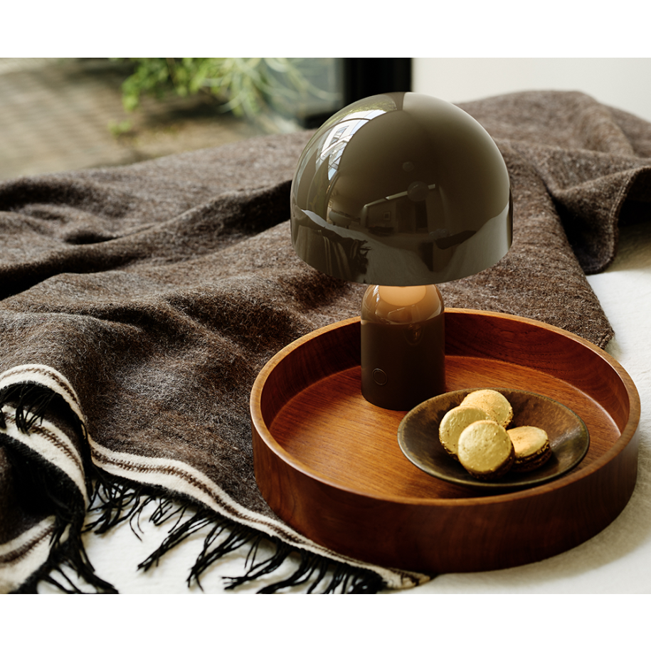 Draagbare lamp BELL bruin