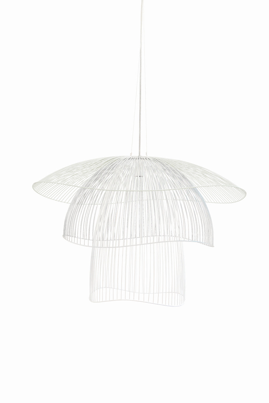 Lampa wisząca PAPILLON biały – styl nowoczesny