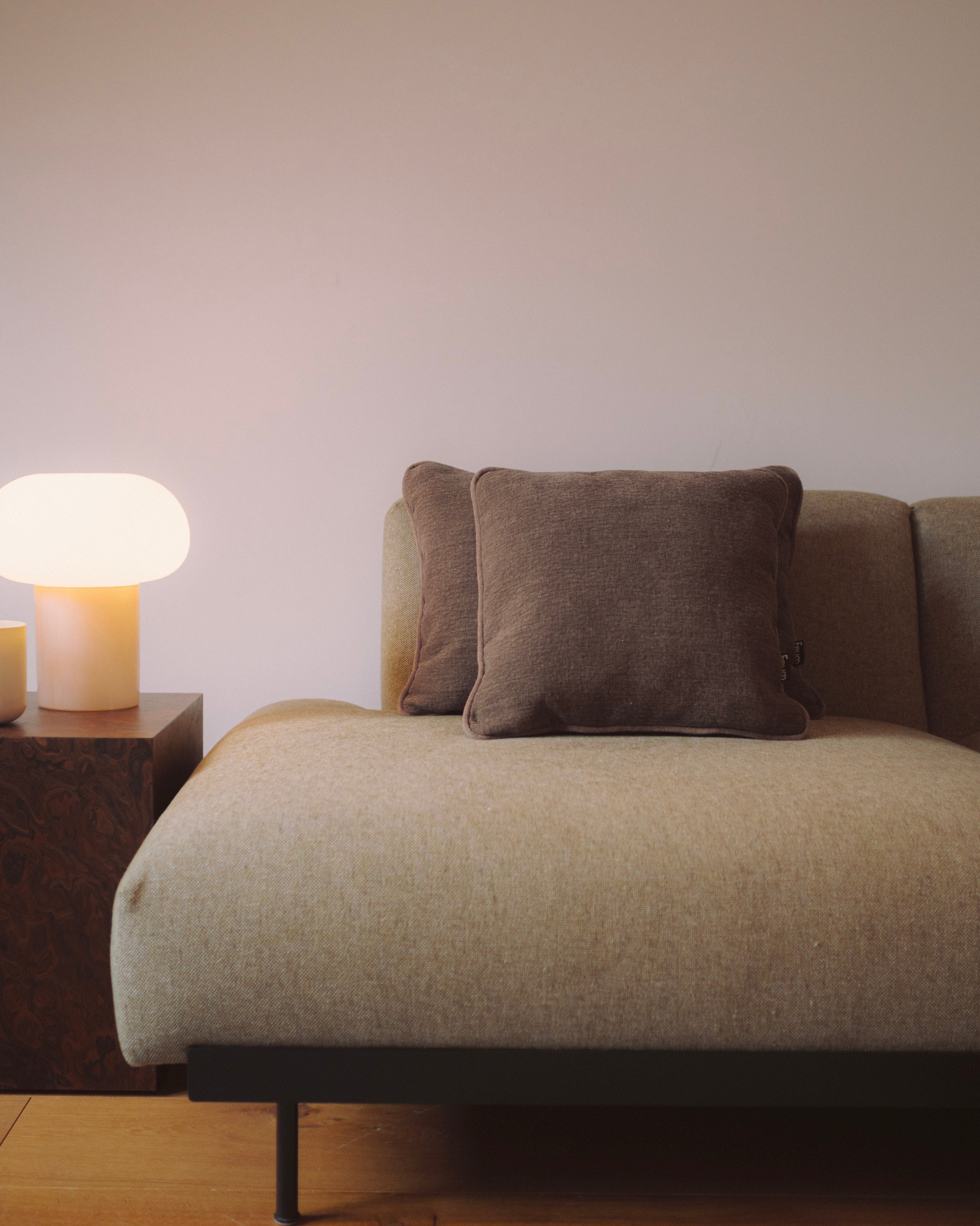 Kissen MIU nussbraun