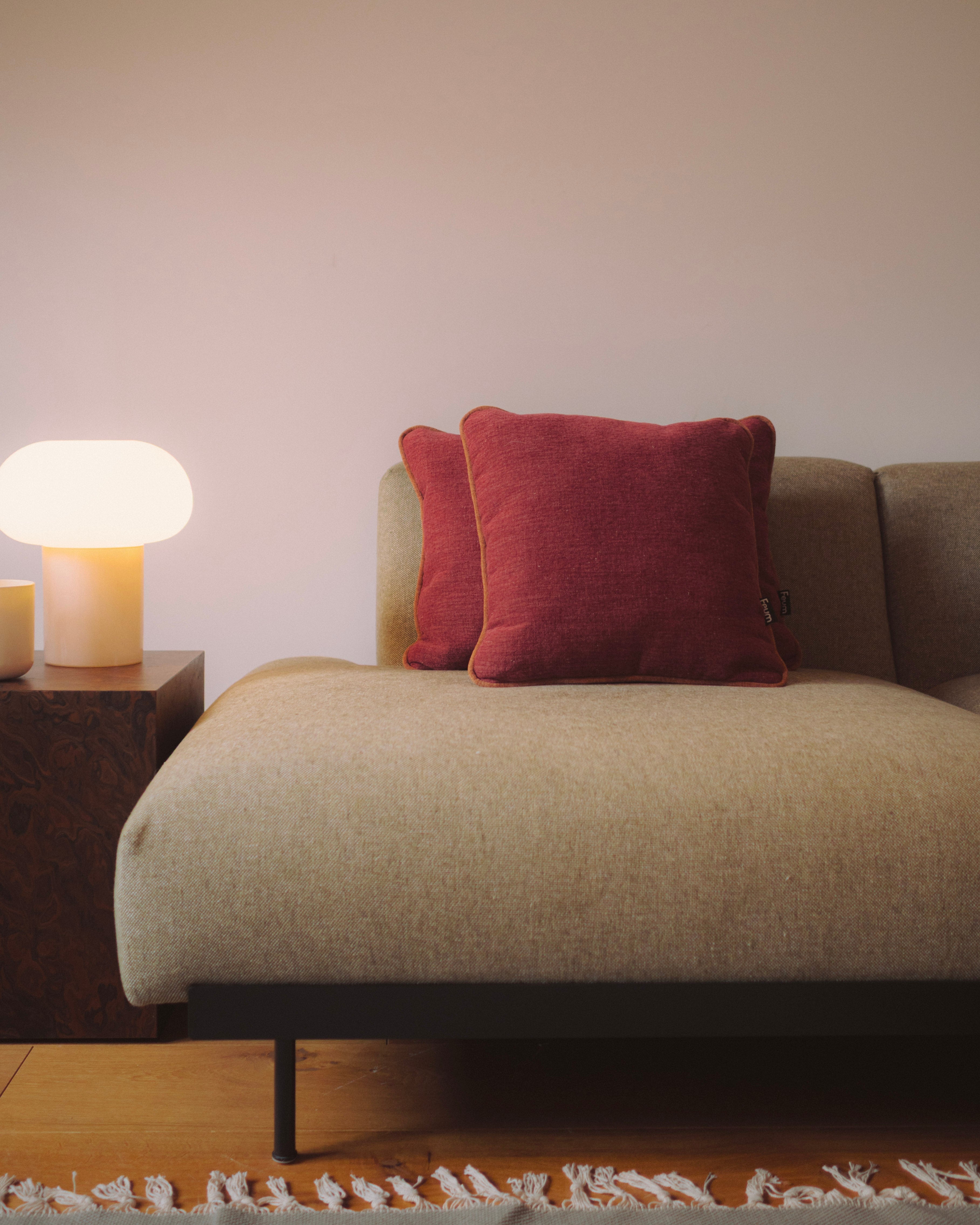 MIU Cushion in Crimson Red