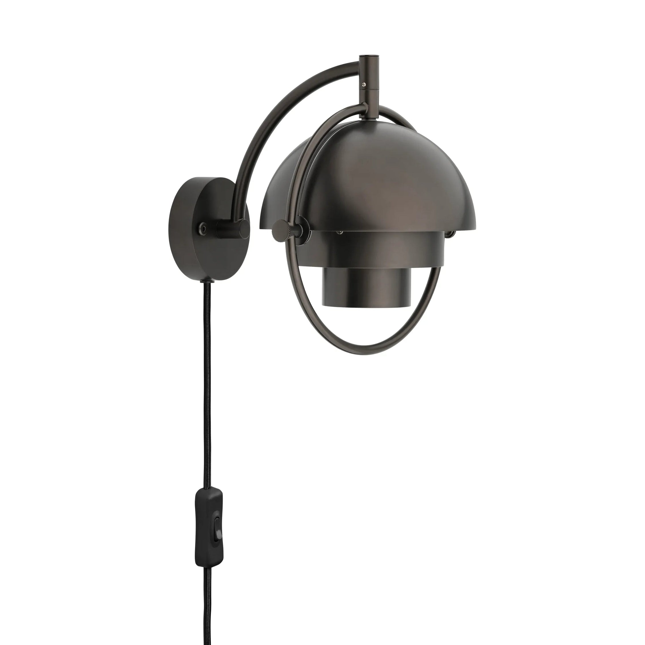 Wandlamp MULTI-LITE zwart glanzend
