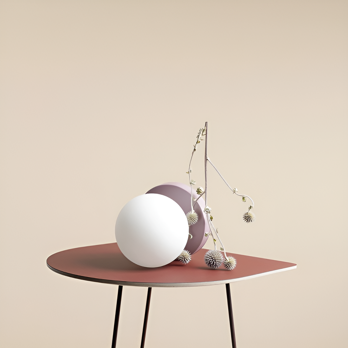 Liliowy Ball table lamp