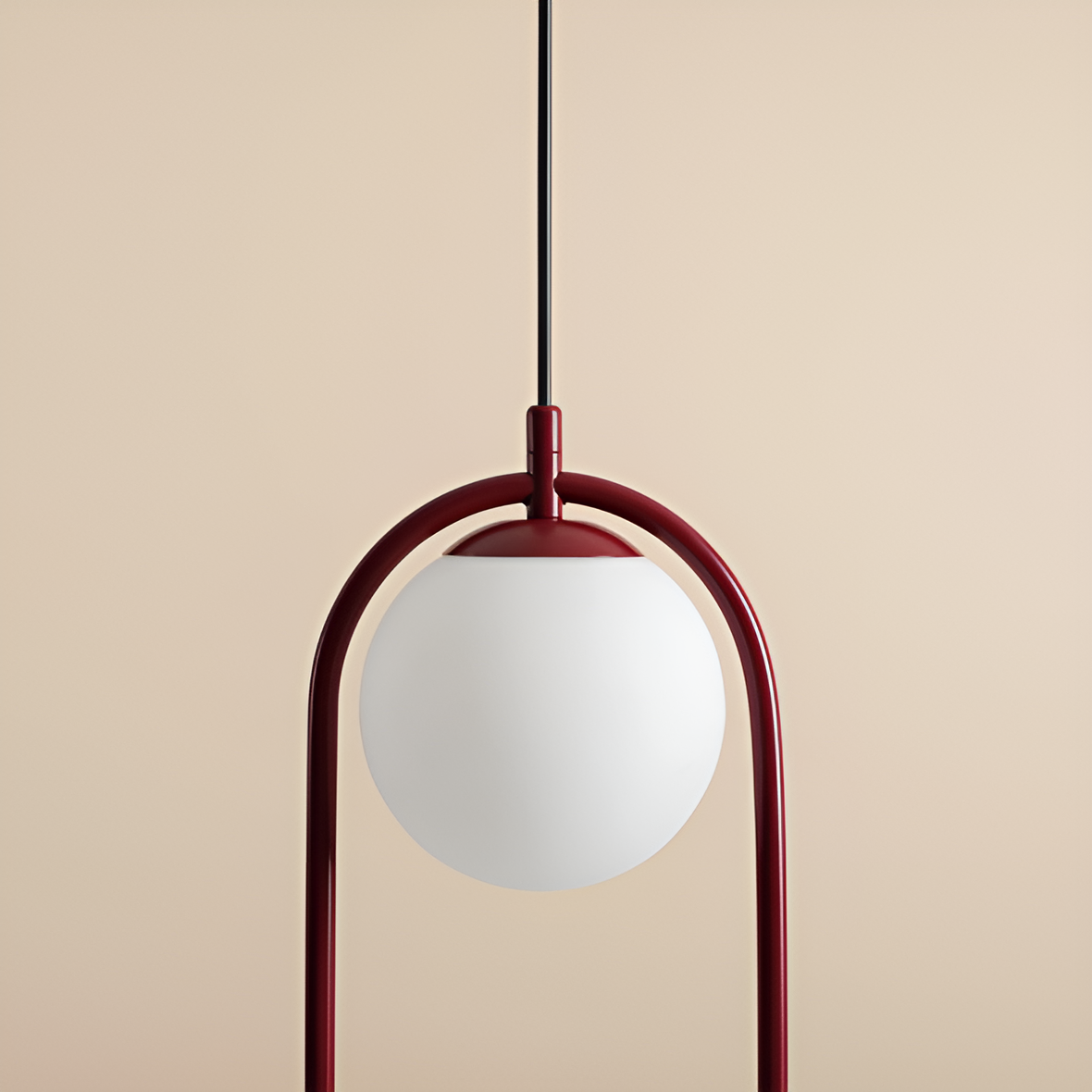 Hanglamp RIVA DUO bordeaux