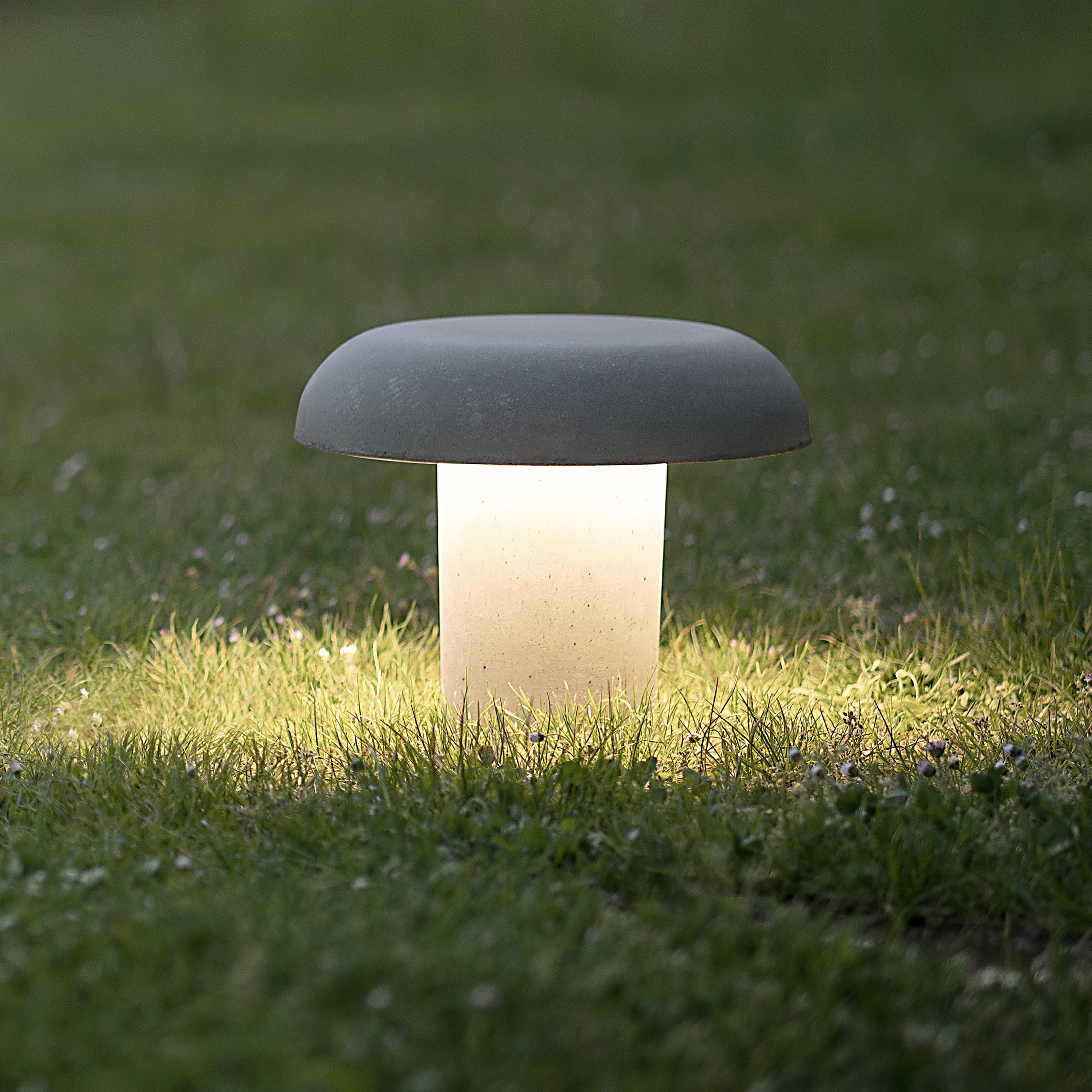 Buitenlamp AMANITA grijs beton