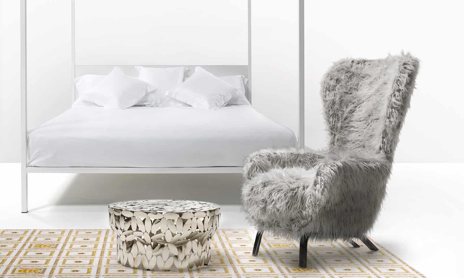 Zilveren FOLIAE salontafel