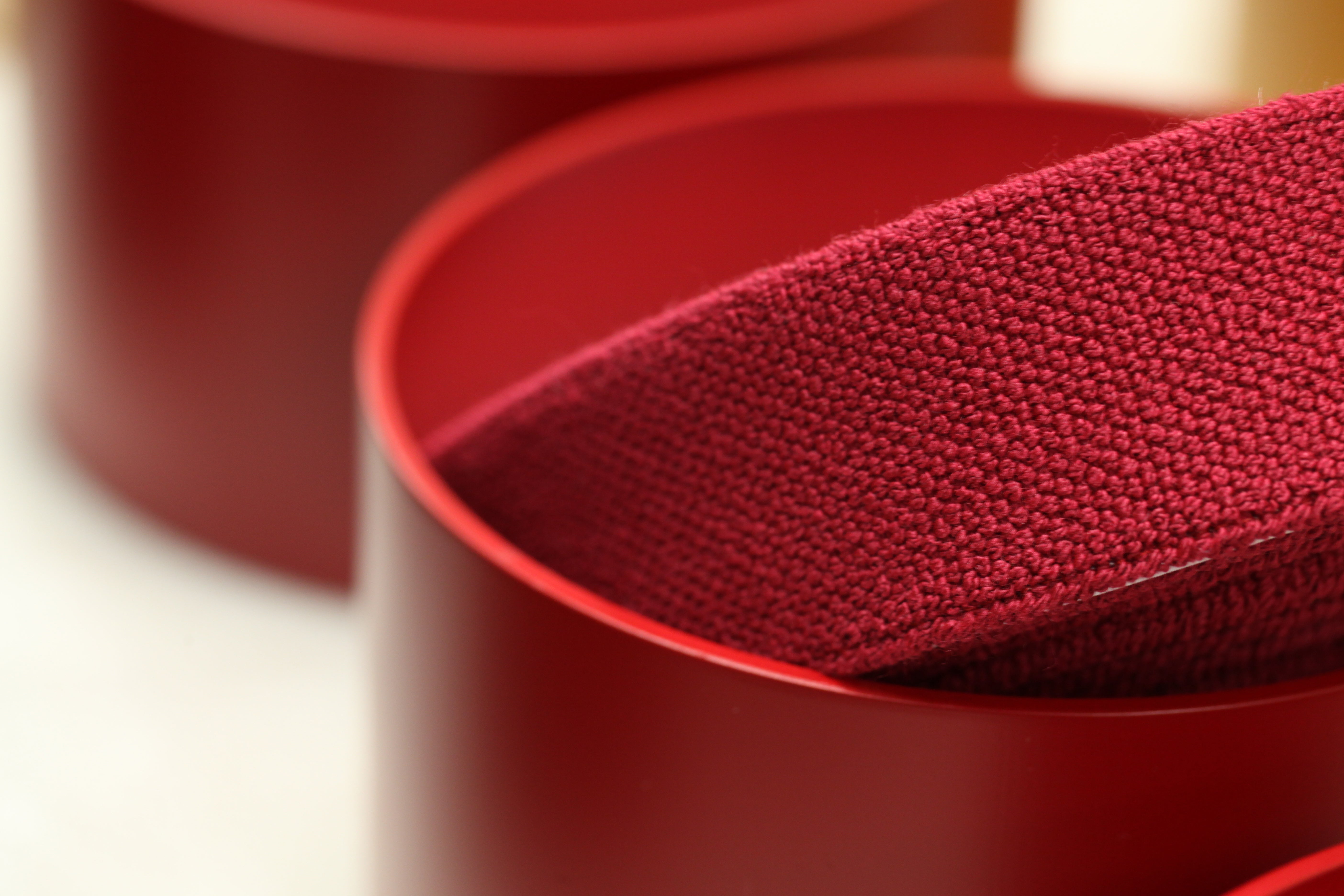 Vloerlamp ELASTICA rood