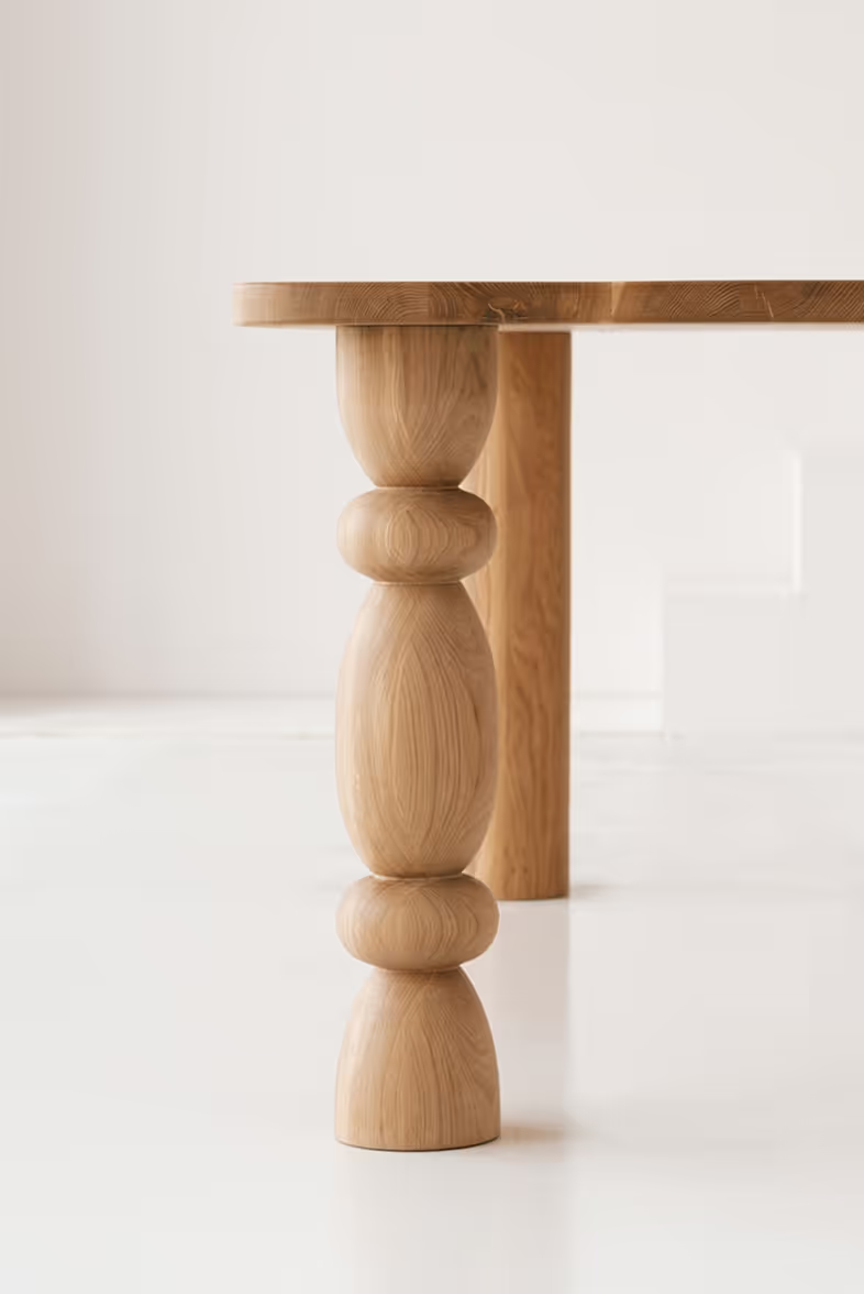 Eettafel THEO van eikenhout