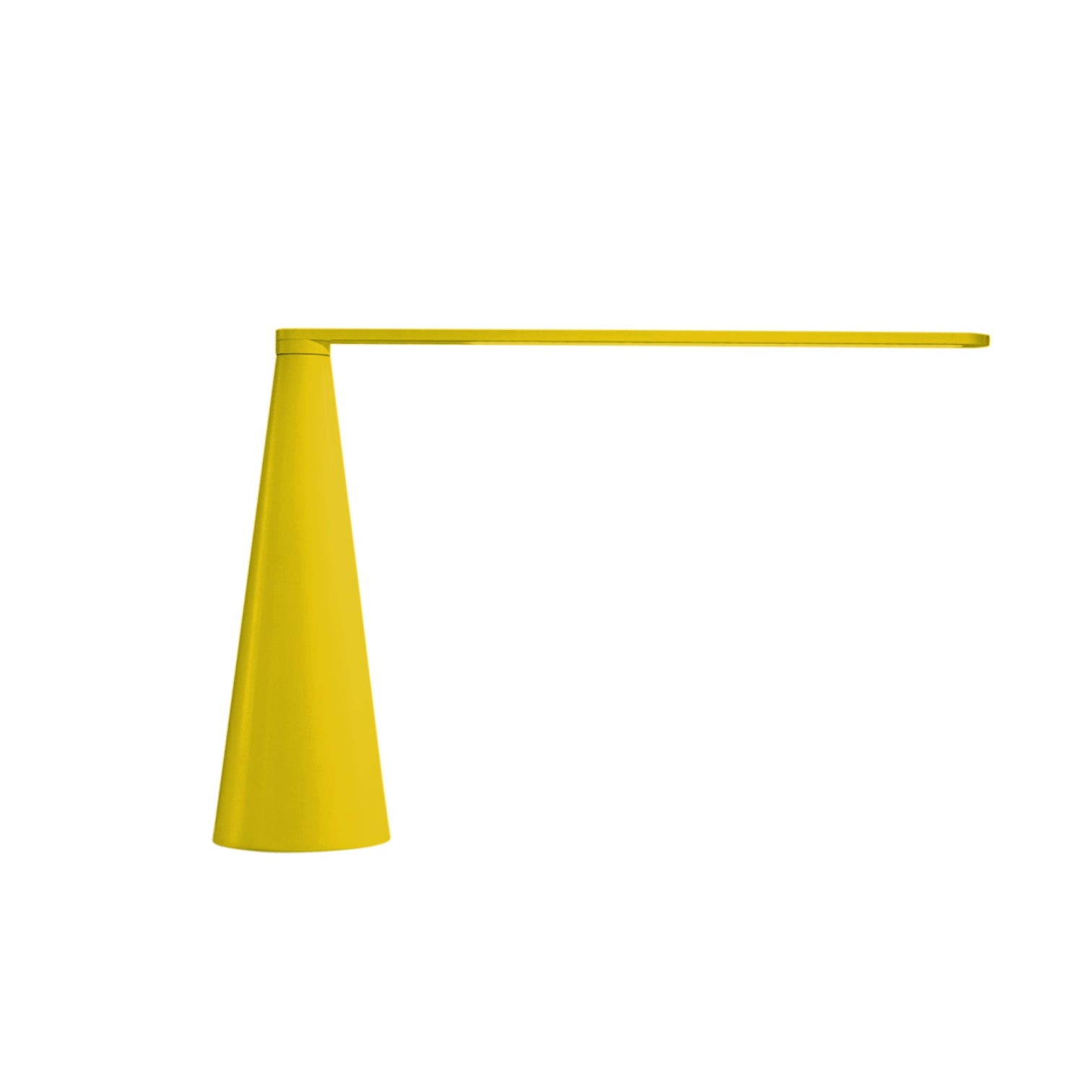 ELICA table lamp in glossy yellow