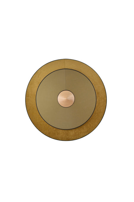 Kinkiet CYMBAL brązowy – aksamit
